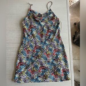 Row•A mini Flower Dress XS